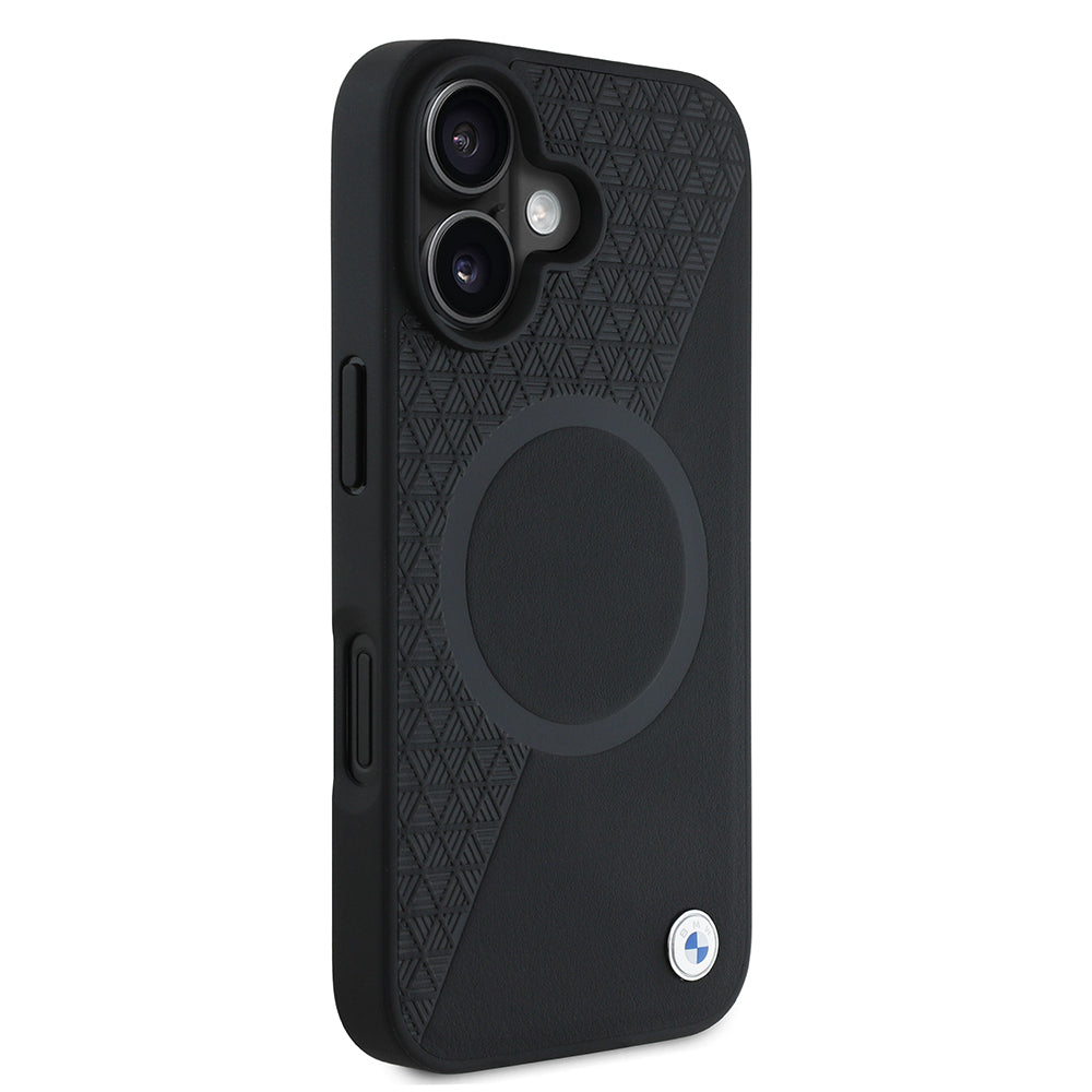 iPhone 16 Kılıf BMW Orjinal Lisanslı M-safe Şarj Özellikli Metal Logolu Yarım Dokulu Circle Deri Kılıf iPhone 16 Kılıf BMW Orjinal Lisanslı M-safe Şarj Özellikli Metal Logolu Yarım Dokulu Circle Deri Kılıf